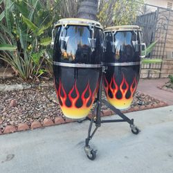 Custom Painted LP congas