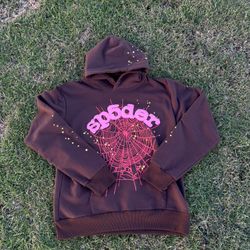 Brown Spider Hoodie Sp5der
