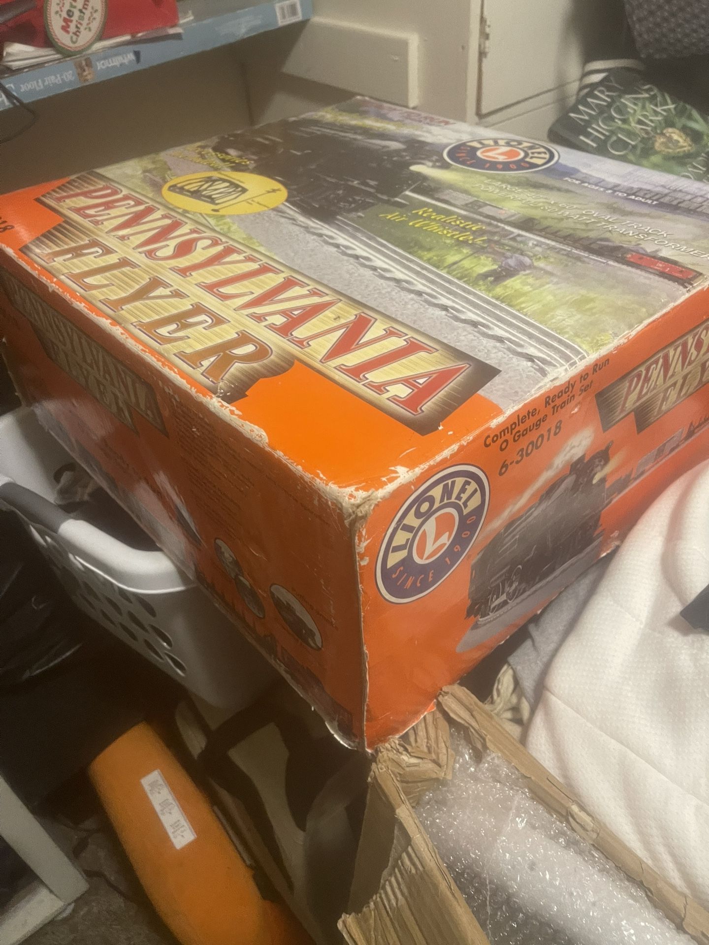 Train Set. Never Opened- New Rowing Glider Machine New King Bed & More