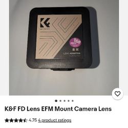 K&F Concept Lens Mount For Panasonic Lumix Camera