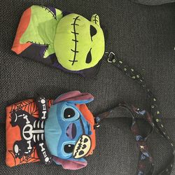 Oogie boogie land yard bag and stitch