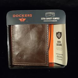 Levi's Docker Extra Wide Leather Men's Wallet