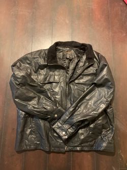 Black Leather Jacket (St. Johns Bay)