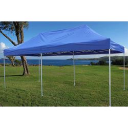 10x20 Instant Pop Up Canopy Tent - Blue