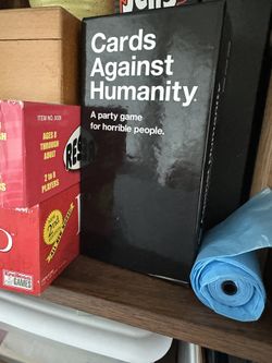 Cards Against Humanity And Jenga Board Game