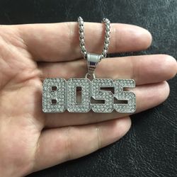 Stainless Steel Pendant With Chain 