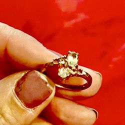 Morganite And Pink Tourmaline Bypass Ring