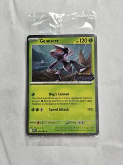 Pokemon Genesect Phantasmal Flames Promo Card!