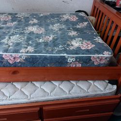 Twin Bed With Trundle