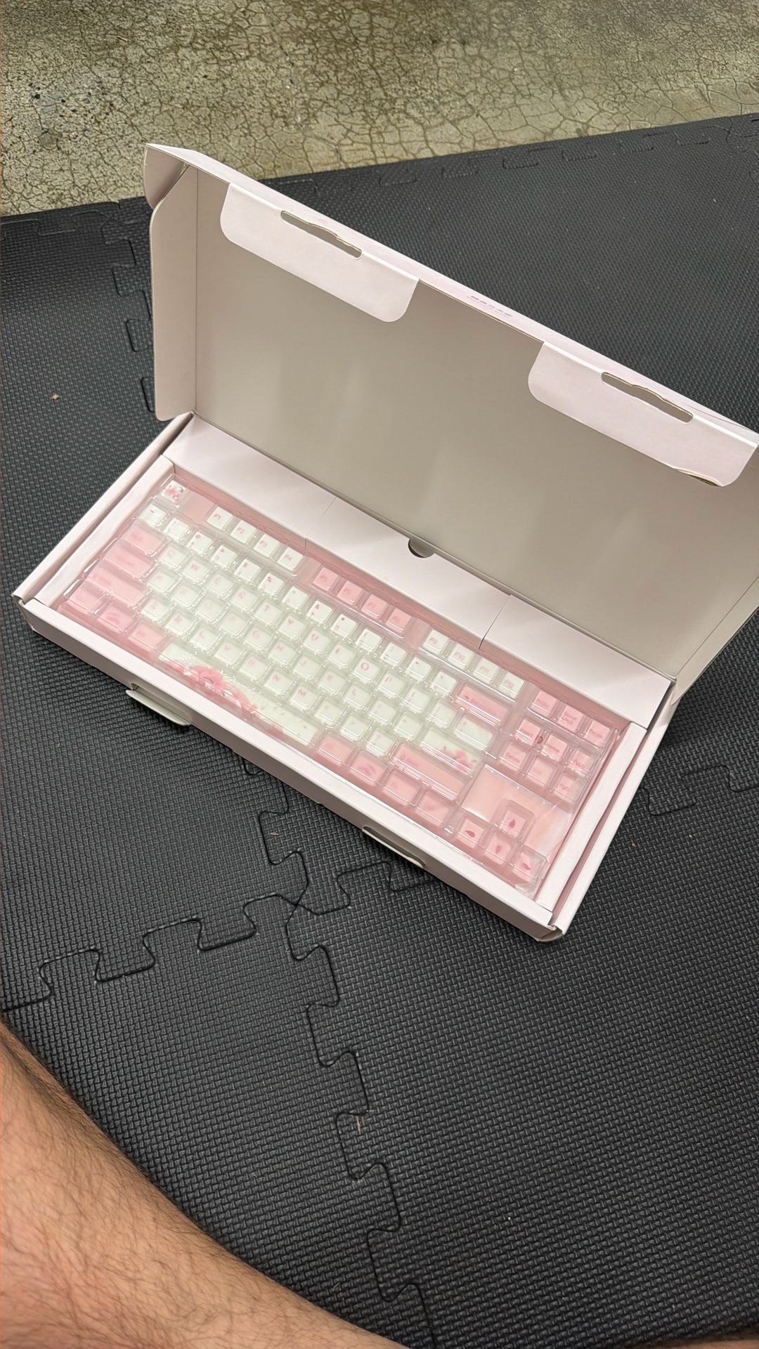 Varmilo MA Series V2 Sakura Round 2 White LED TKL EC Mechanical Keyboard