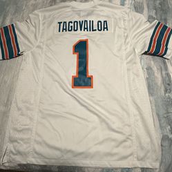 Officials Mens Large Miami Dolphins Tagovailoa Jersey by Nike ❤️GREAT GIFT!❤️