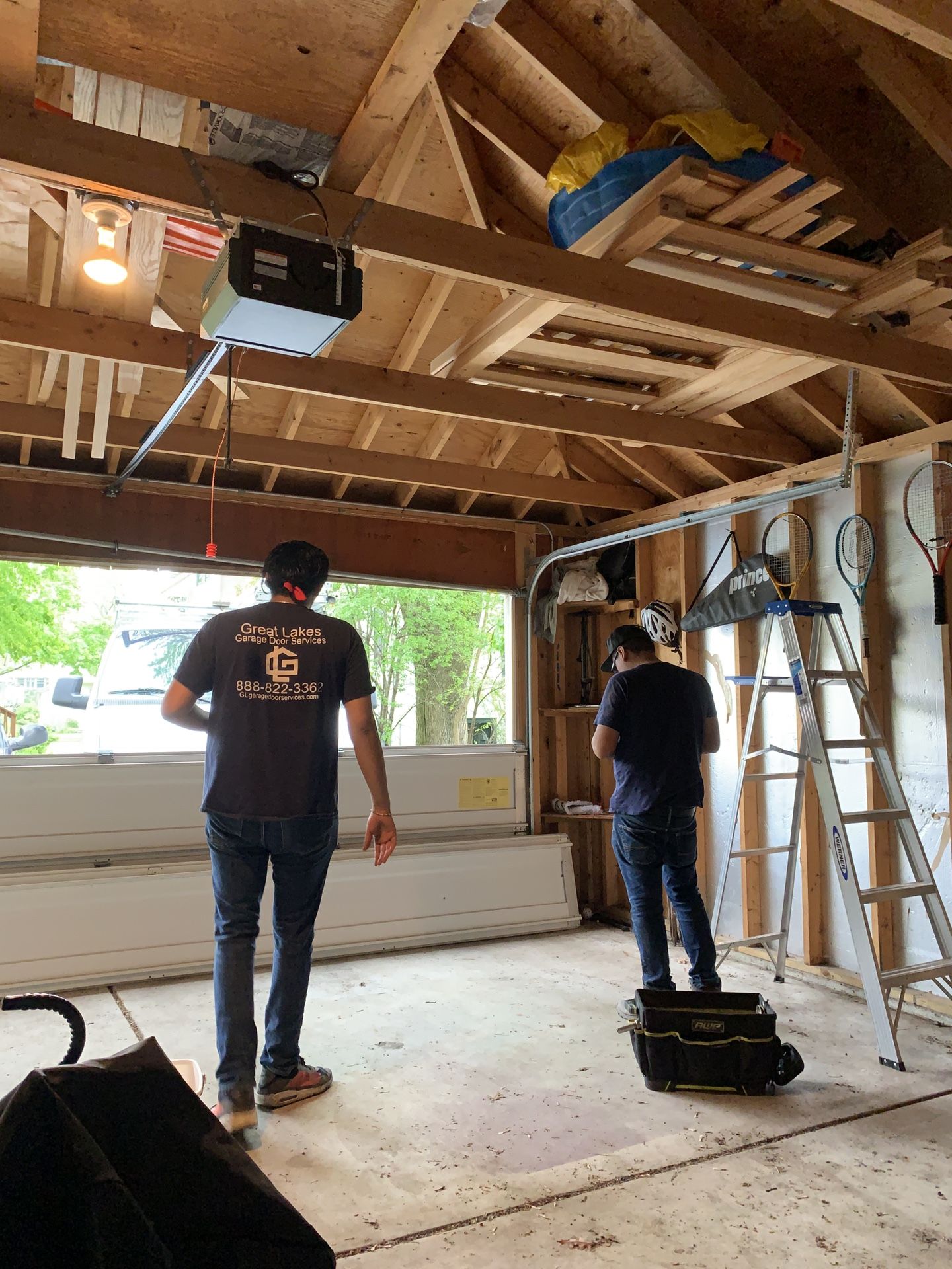 Garage Door and Garage Door Opener