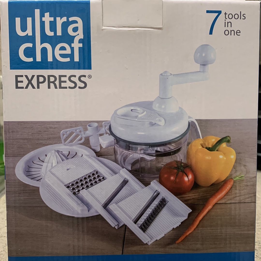 Ultra Chef Express Food Chopper in Chopper, Mixer, Blender, Whipper, Slicer,  Shredder and Juicer for Sale in Rowland Heights, CA OfferUp