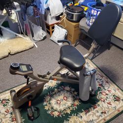 Exerpeutic Gold 525XLR Folding Recumbent Exercise Bike,