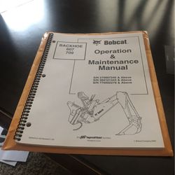 Bobcat Operation & Maintenance Manual  