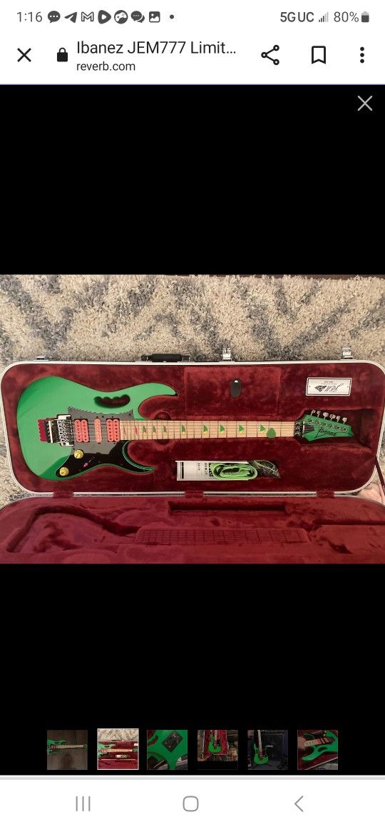 Ibanez Jem 30th Ann Exc. Price