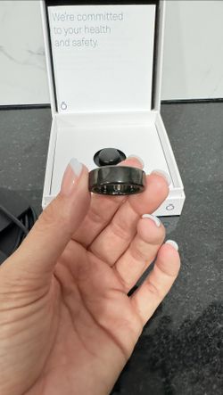  New Oura Smart Ring! Gen3 Horizon Black Sz 10