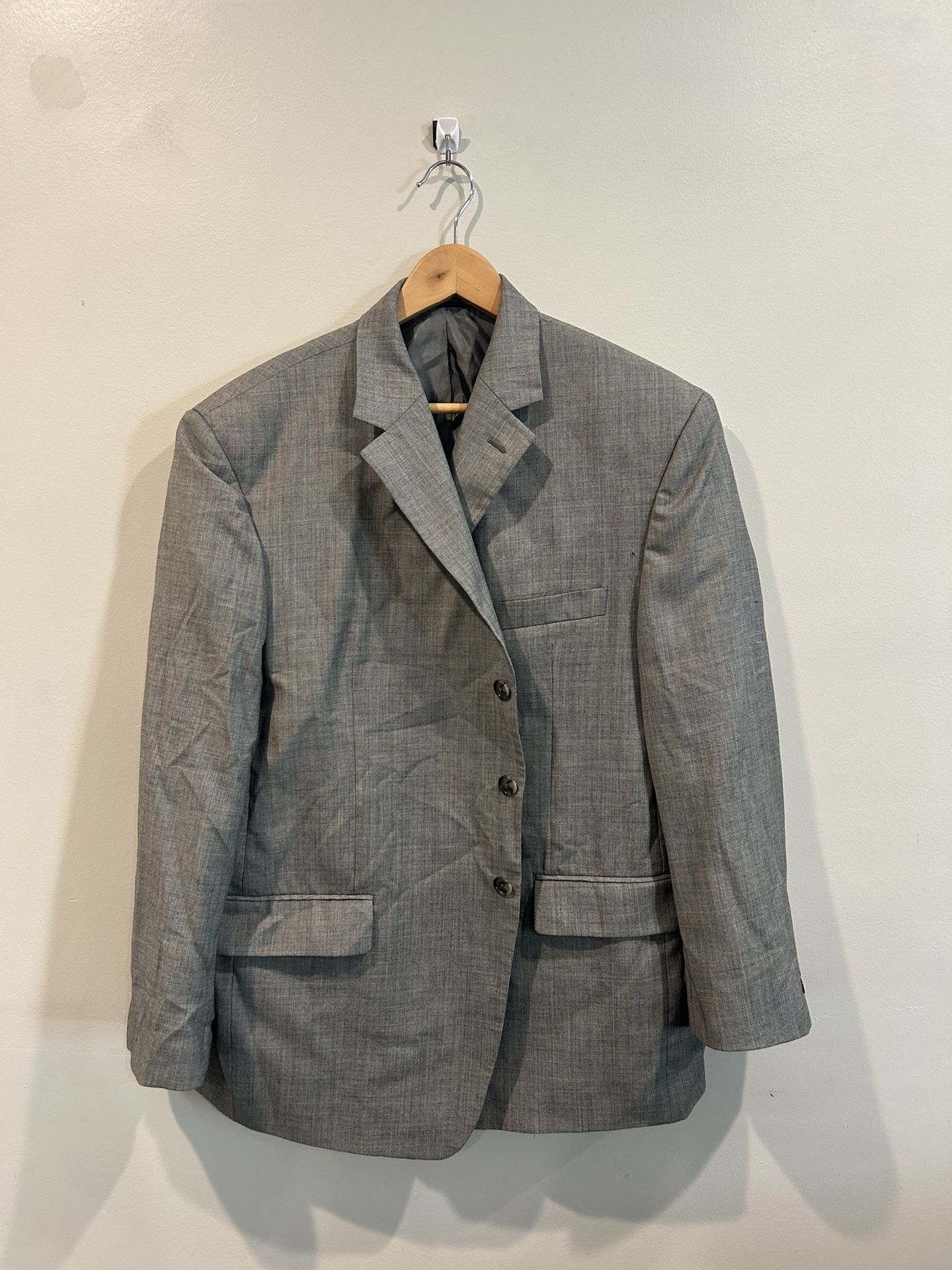 Michael Kors Men’s 100% Wool Suit Jacket Gray 44S
