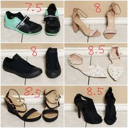Women's Shoes (Flats, Heels, Sandals, etc.) - (3 pictures posted)