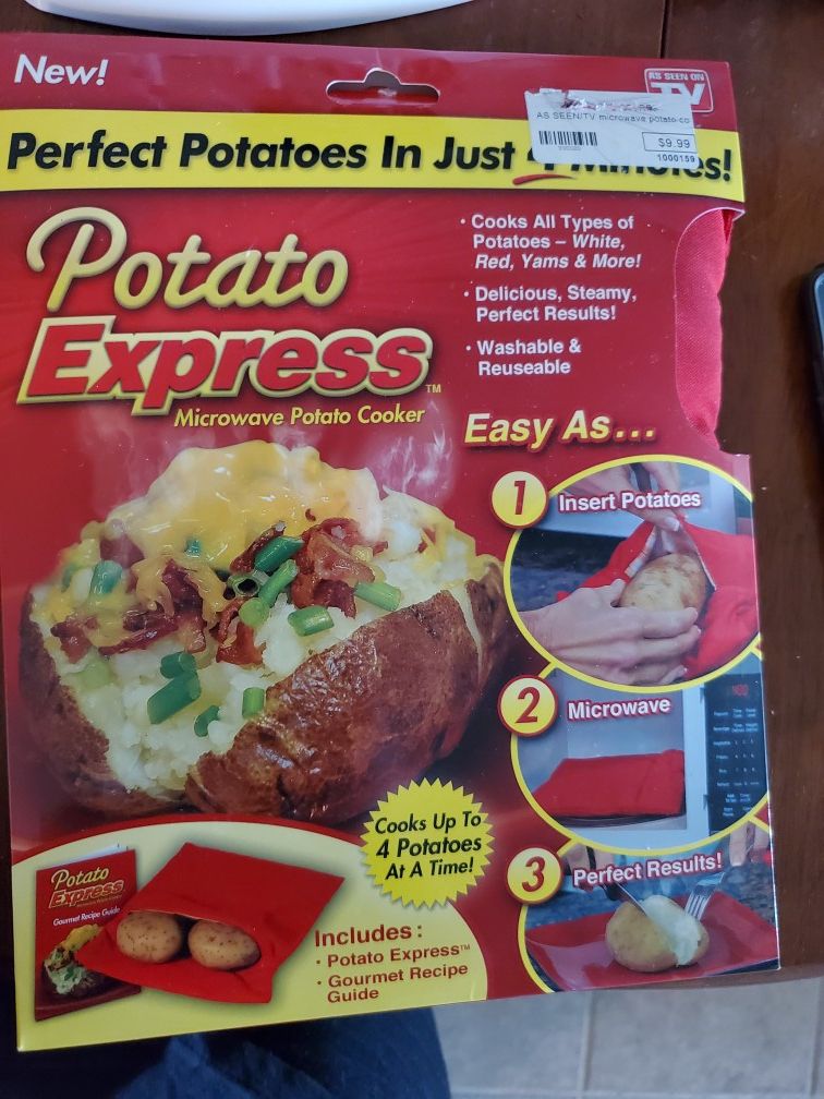 Potatoe microwave cooker