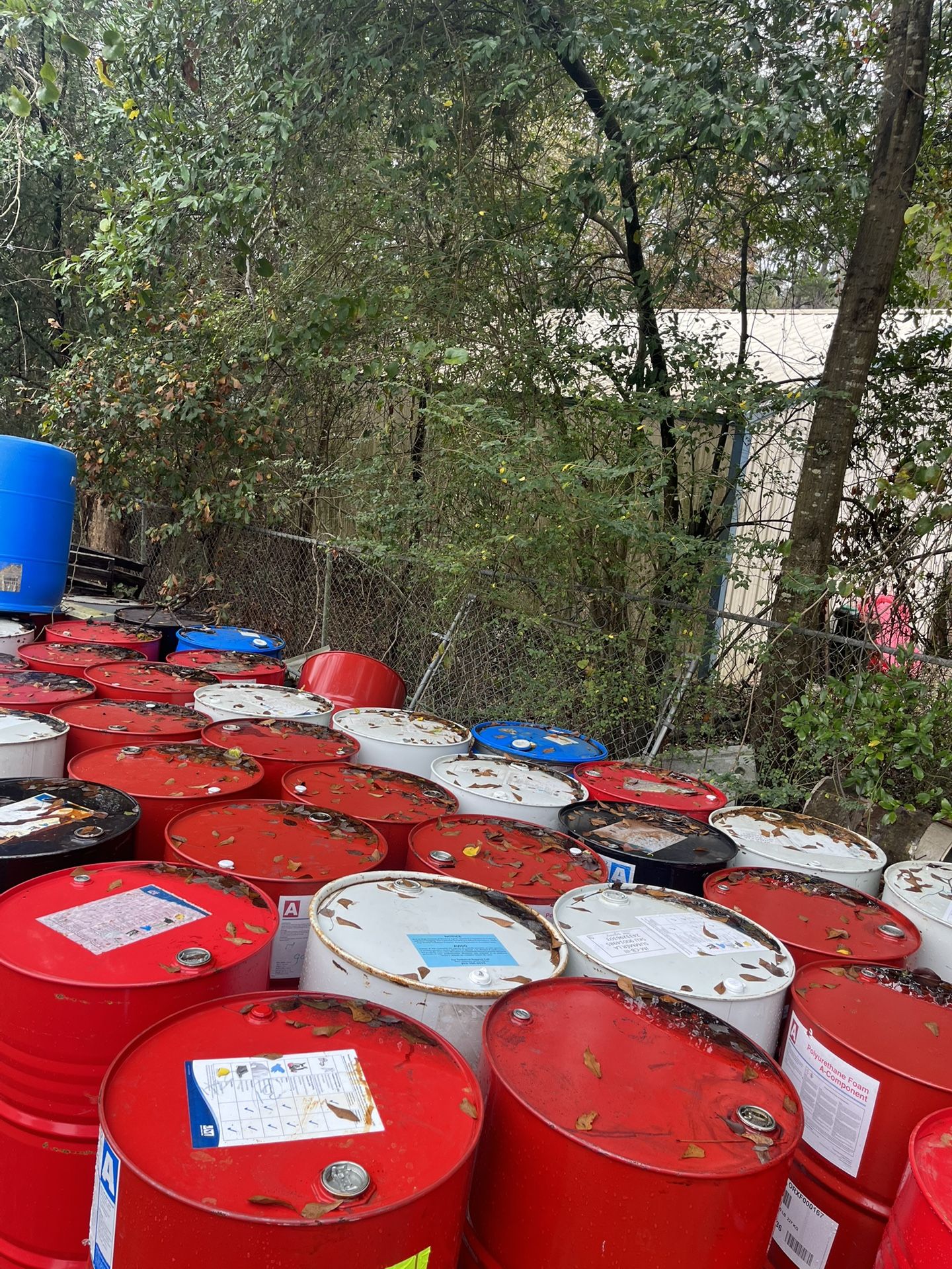 55 Gallon Steel Drums