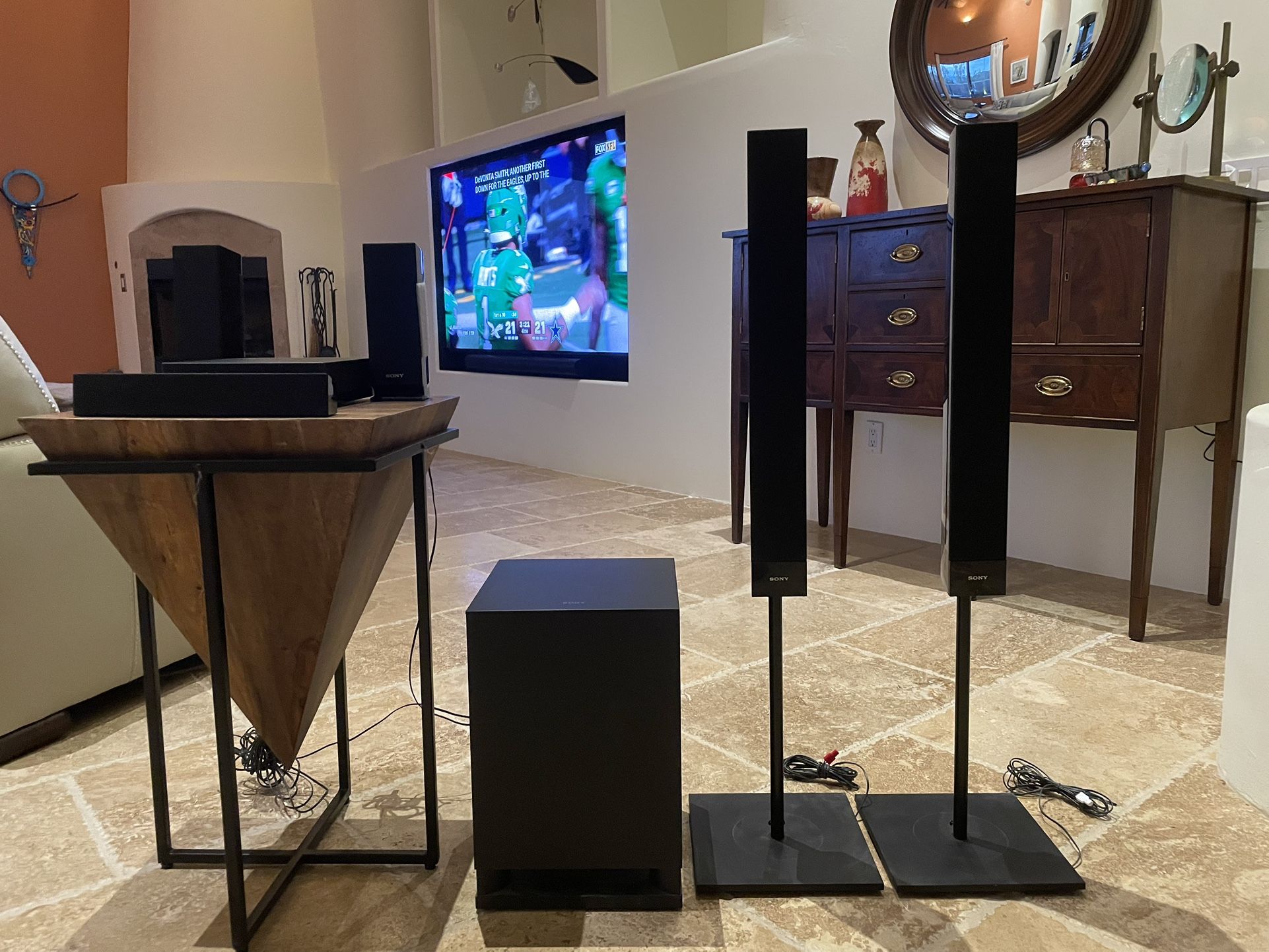 7 Piece Sony Surrounded Sound System 