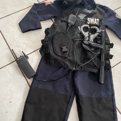 Swat Halloween Costume Kids