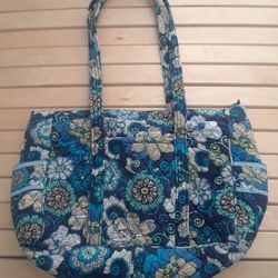 VERA BRADLEY Quilted Tote Bag Purse