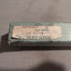 Vintage Hydrometer Alc By Volume 5-10%