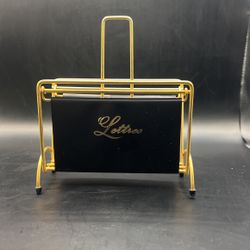 Retro Metal Letter Holder With French Lettering 