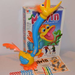 1989 Milton Bradley MB Melvin Motorized Looney Gooney Bird Game