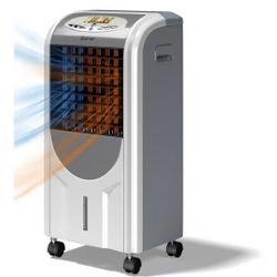 COSTWAY Evaporative Cooler and Heater, 5-in-1 Portable Air Cooler 