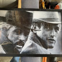 Butch Cassidy And The Sundance Kid Poster And Frame