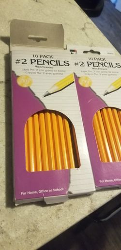 2  pack  pencils 