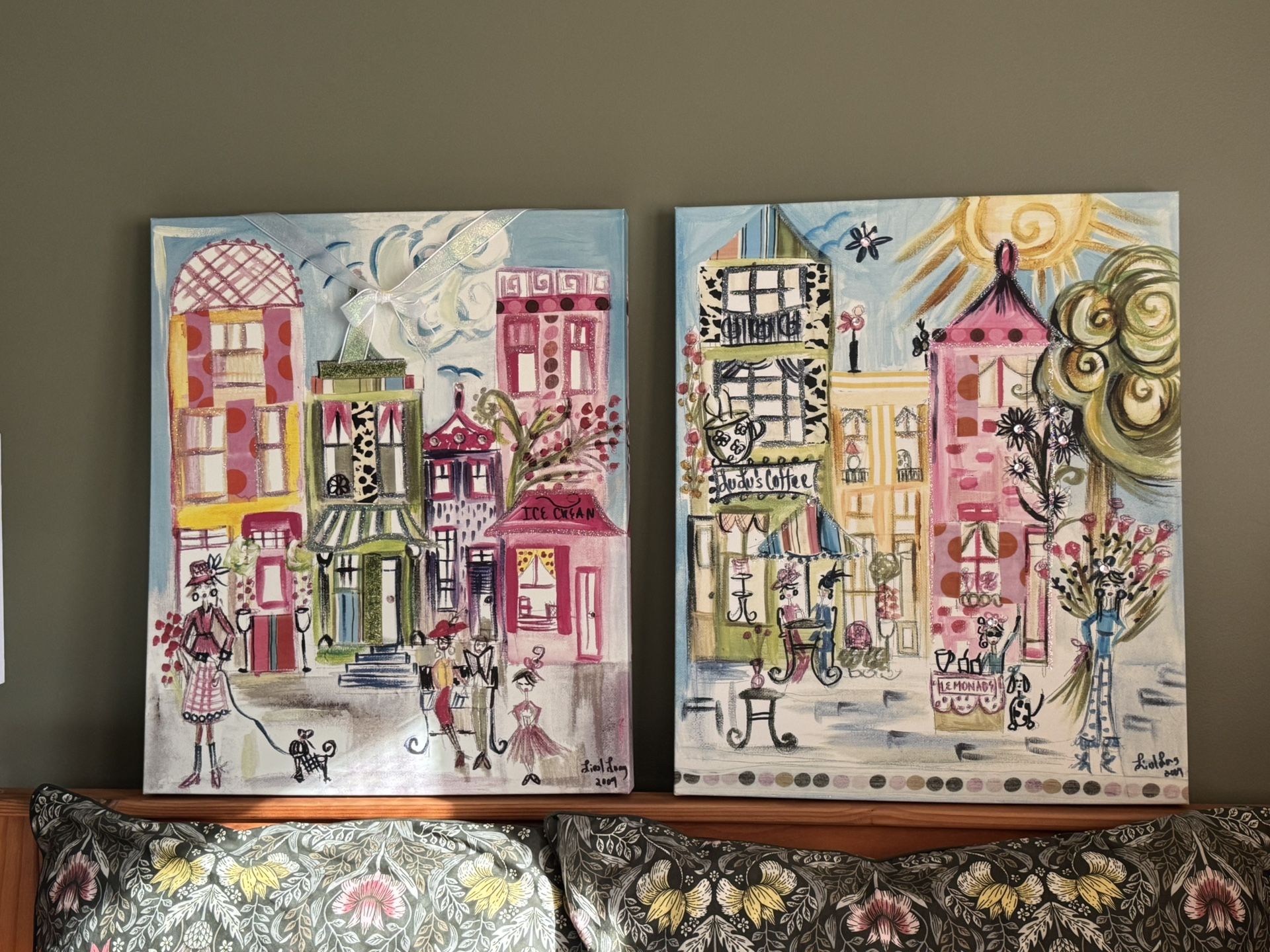 Paris Themed Decorative Pictures