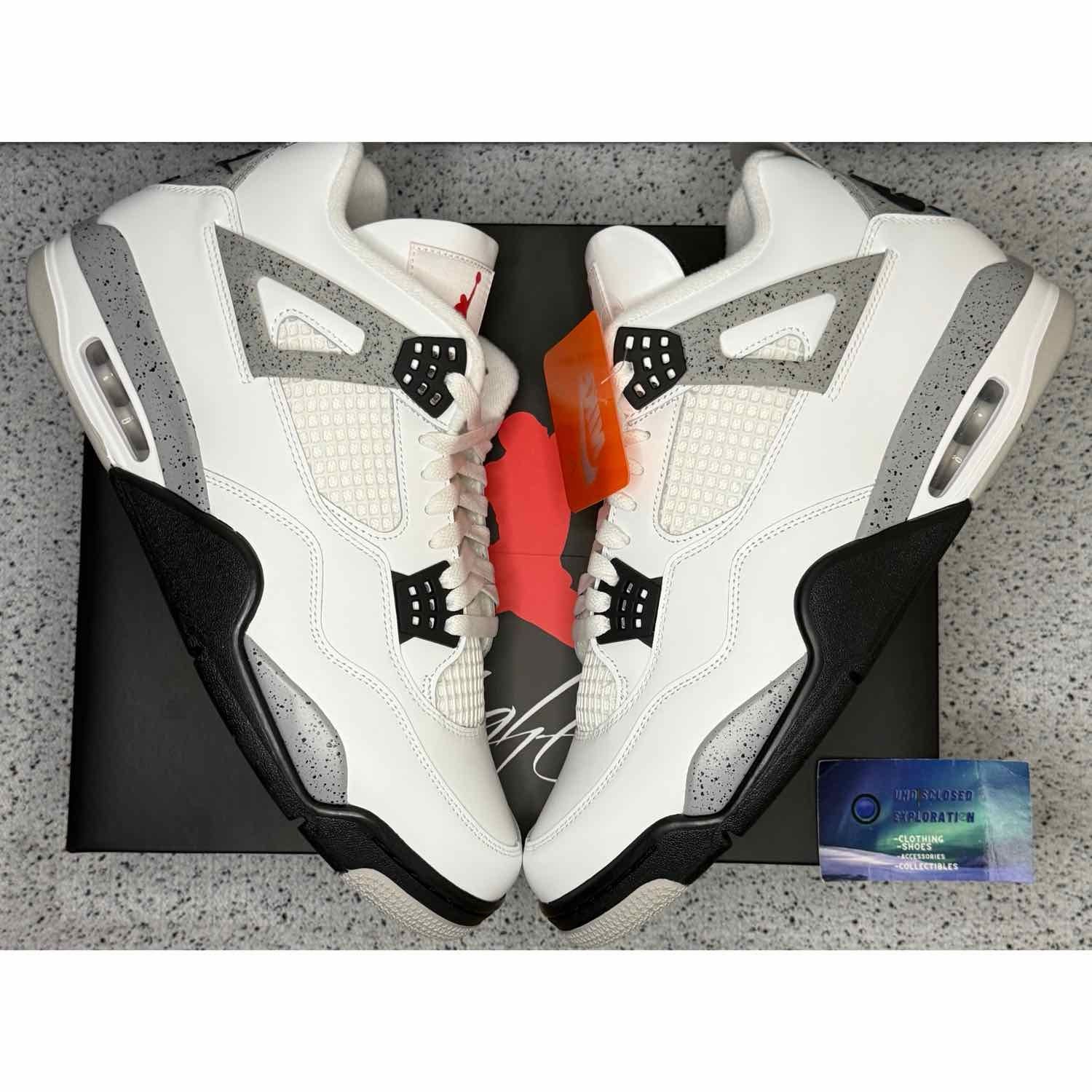 Jordan 4 White Cement 2025 13 Men