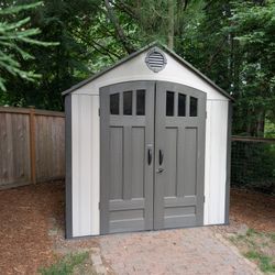 8x8 Lifetime Resin Shed