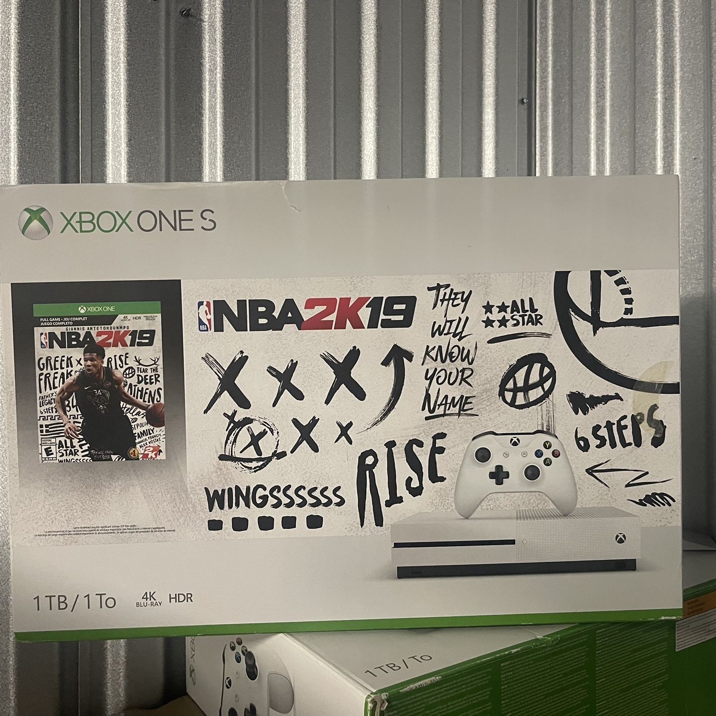 Xbox one S 1tb NBA 2019 Bundle