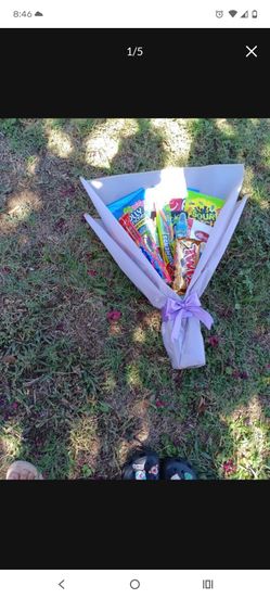 Ramo de dulces Mándeme mensaje si tiene preguntas aga su pedido ahora