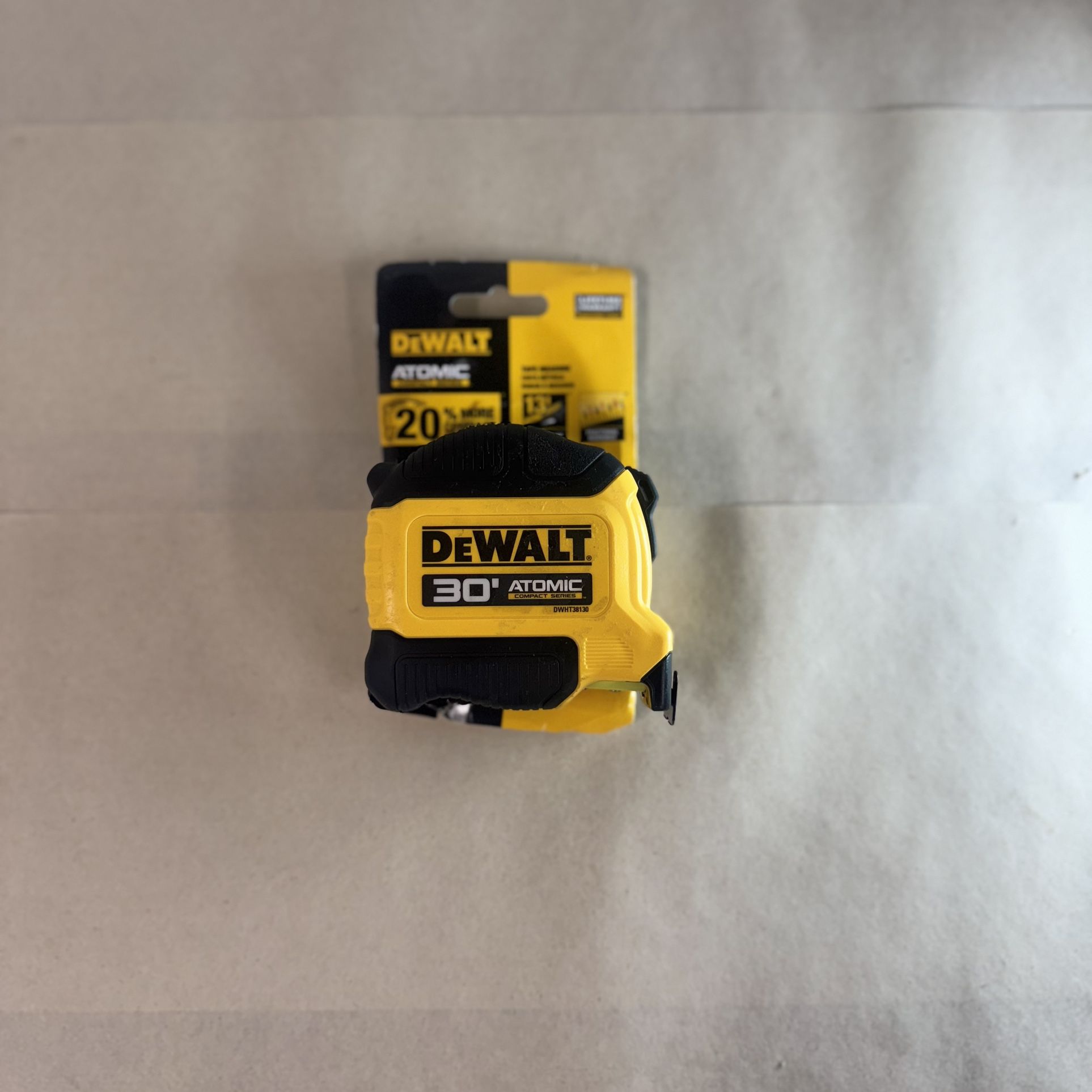 30 ft. x 1-1/8 in. Tape Measure with Finger Brake