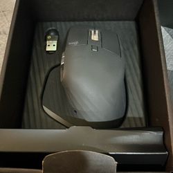 A logitech MX master 3S mouse