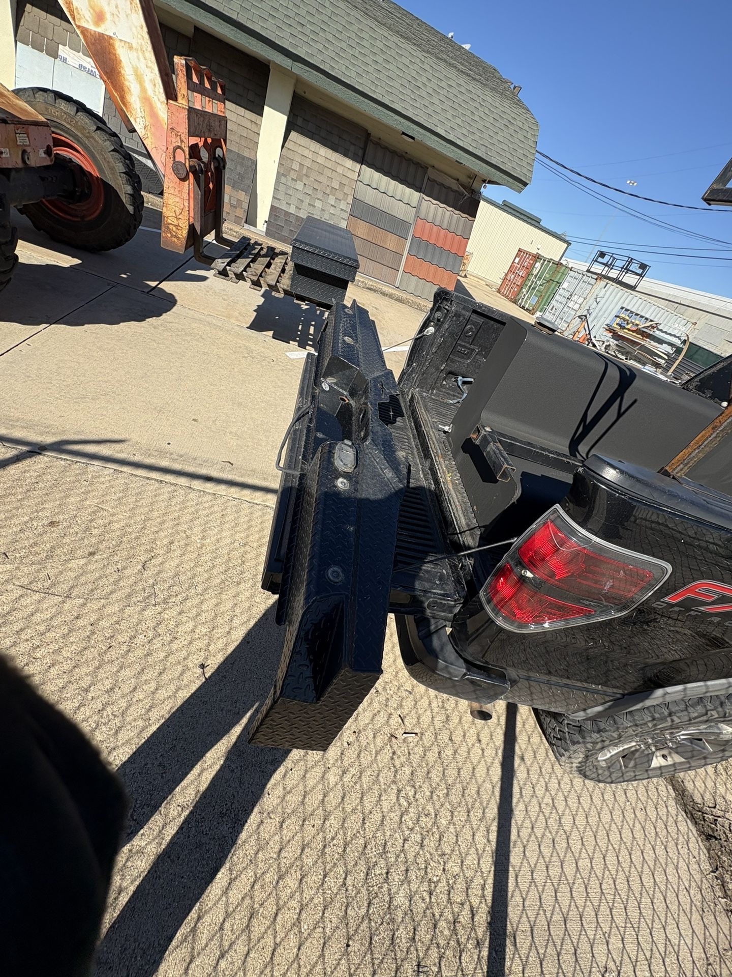 Back Bumper For A Dodge 2016