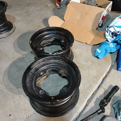 Yamaha 9x8 Stock Aluminum ATV Wheels-pair