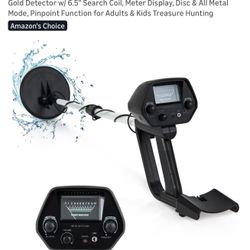 Adjustable Metal Detector for Kids & Adults – Waterproof Coil