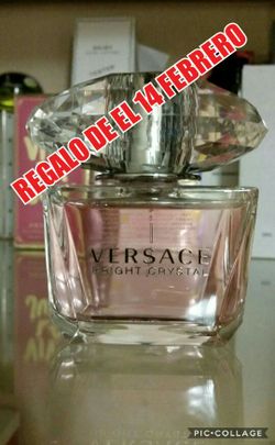 ❤❤Versace bright cristal 3.0oz para mujer yo vendo perfumes prepárese para el 14DE FEBRERO ❤