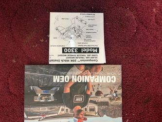 B&W Companion OEM Model 3300 Fifth Wheel Hitch