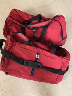 Two duffle bags