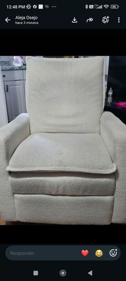 Silla reclinable mecedora