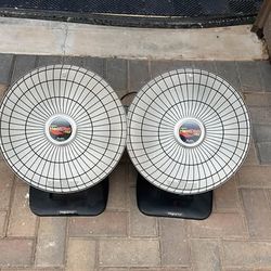Presto HeatDish Tilt Parabolic Electric Heaters