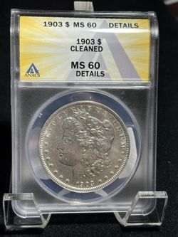 1903  $1 Morgan Silver Dollar ANACS MS 60